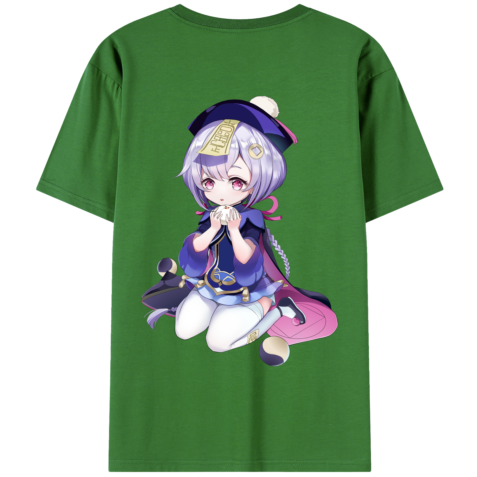 げんし神 七七 なな  genshin Nana レディース半袖Tシャツ(バックプリント)